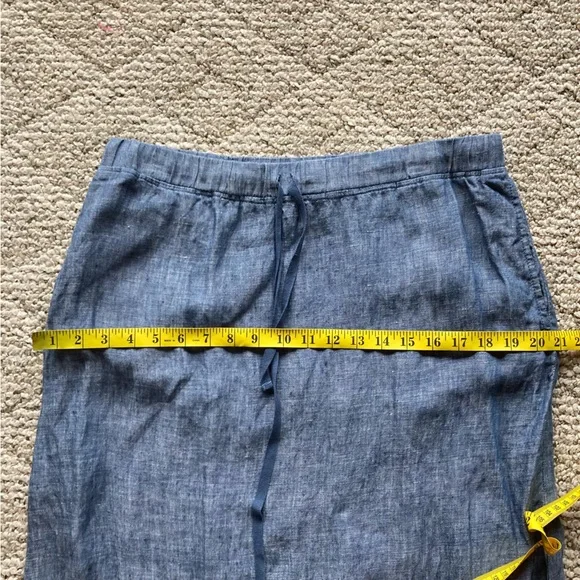 Max Studio Denim Blue Midi Skirt - Picture 5 of 7